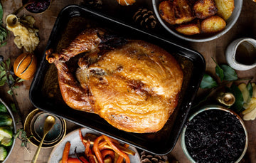 sage and onion stuffed free range bronze turkey
