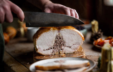 sage and onion stuffed free range bronze turkey