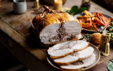 sage and onion stuffed free range bronze turkey