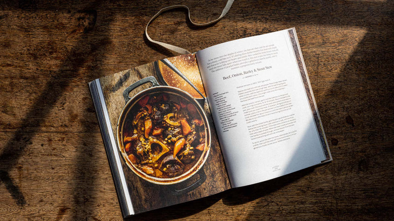 Open copy of The Sustainable Meat Cookbook