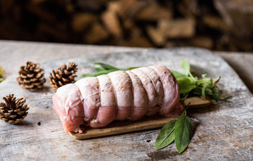 Raw free range bronze turkey breast