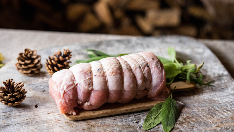 Enjoy our Free Range Christmas Turkey Breast stuffed with Cranberry for Christmas