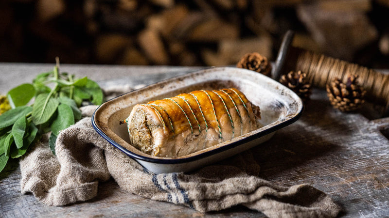 Free Range Turkey Breast Stuffed with Sage & Onion