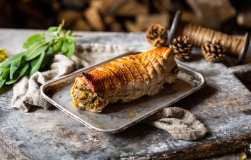 Treat your family to Free Range Turkey Breast Stuffed With Apricots & Hazelnuts