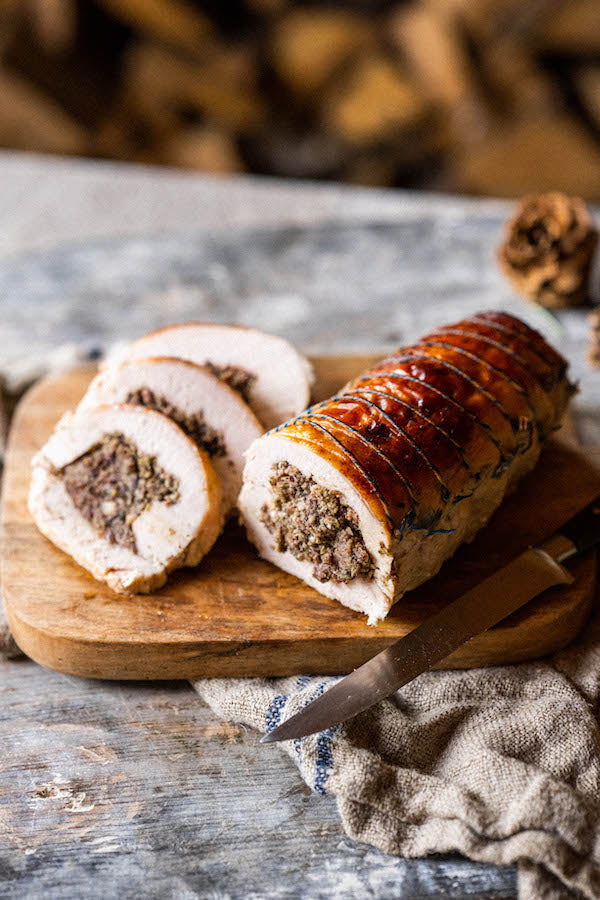 Free Range Turkey Breast Stuffed Cranberry & Hazelnut