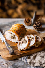 Turkey Breast stuffed with Sage and Onion