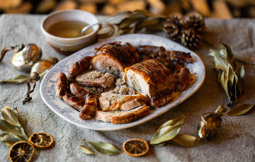 Properly Free Range Turkey Breast stuffed with Sage & Onion Sausagemeat Stuffing