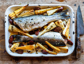Whole British Wild Sea Bass