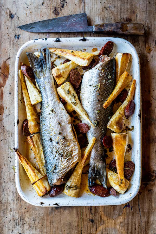 Whole British Wild Sea Bass