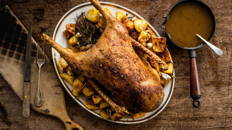 Wood-Roast Chicken with Herbs, Potatoes & Aioli