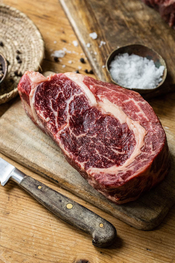 Grass Fed Beef Ribeye Sharing Steak