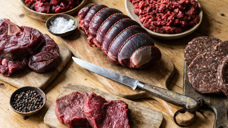 Award winning, Grass Fed Venison Meat Box