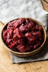 Raw Wild Diced Venison