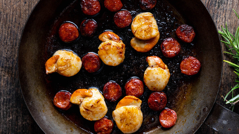British Hand Dived Scallops