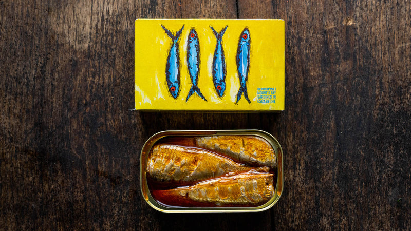 Mount's Bay Tinned Sardines Escabeche