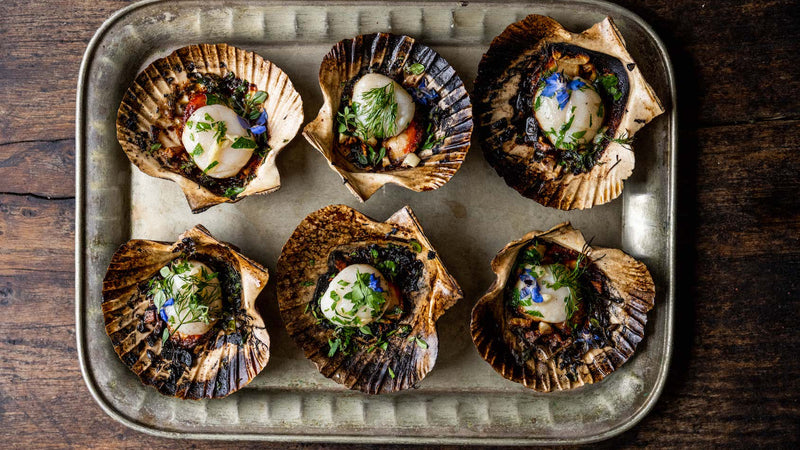 British Hand Dived Scallops