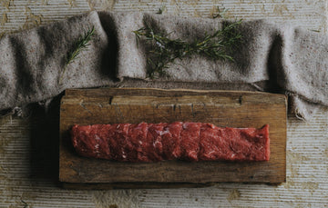 Ready to cook Grass Fed Lamb Saddle Fillet