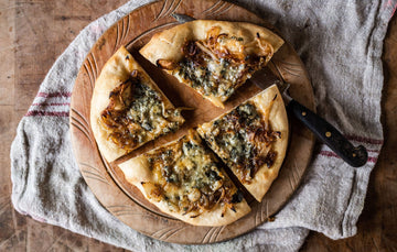 Homemade Pizza Made with Sourdough Pizza Balls, Perfect base for any Pizza Recipe.