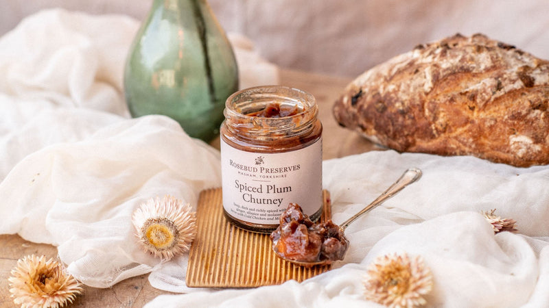 Rosebud Preserves, Spiced Plum Chutney