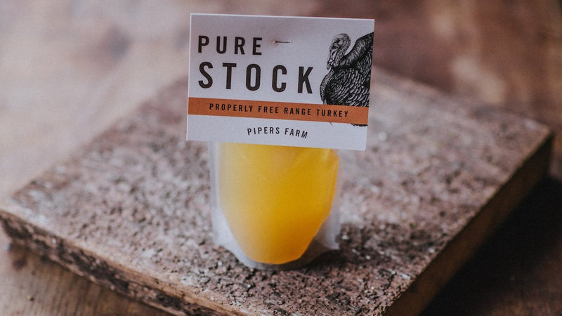 properly free range pure turkey stock