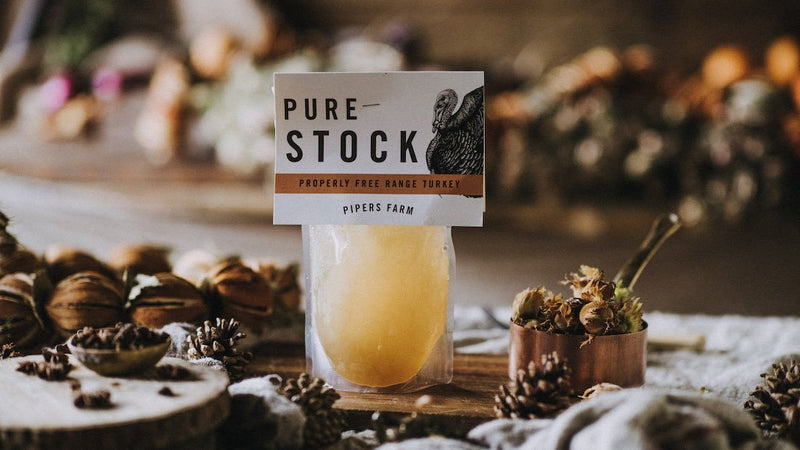 properly free range pure turkey stock