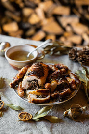Properly Free Range Turkey Breast stuffed with Cranberry & Hazelnut Stuffing