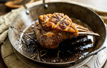 Cooked Rack of Lamb From Pipers Farm